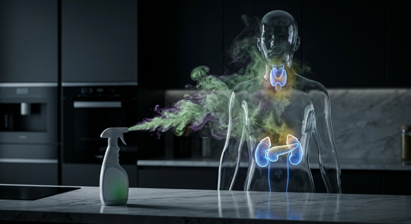 Guerra Hormonal Silenciosa: Los Químicos en tus Limpiadores que Destruyen tu Metabolismo