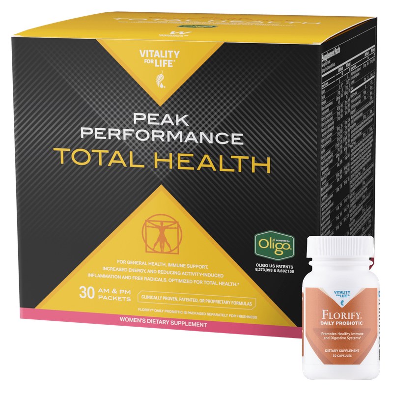 Peak Performance para la salud total, producto oficial de Melaleuca