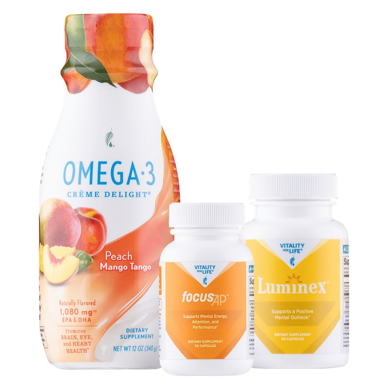 Conjunto para la salud del cerebro, producto oficial de Melaleuca