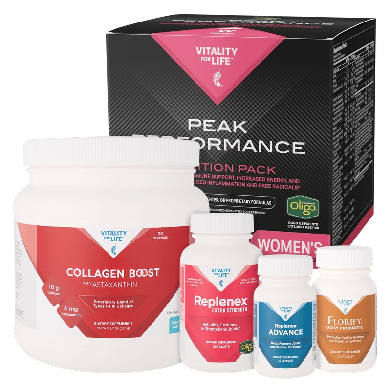 Conjunto Peak Performance plus para las articulaciones, producto oficial de Melaleuca