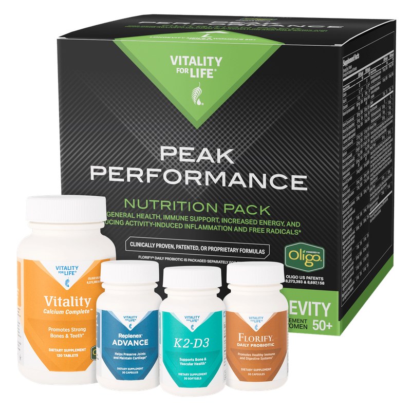 Conjunto Peak Performance básico para los huesos y las articulaciones, producto oficial de Melaleuca