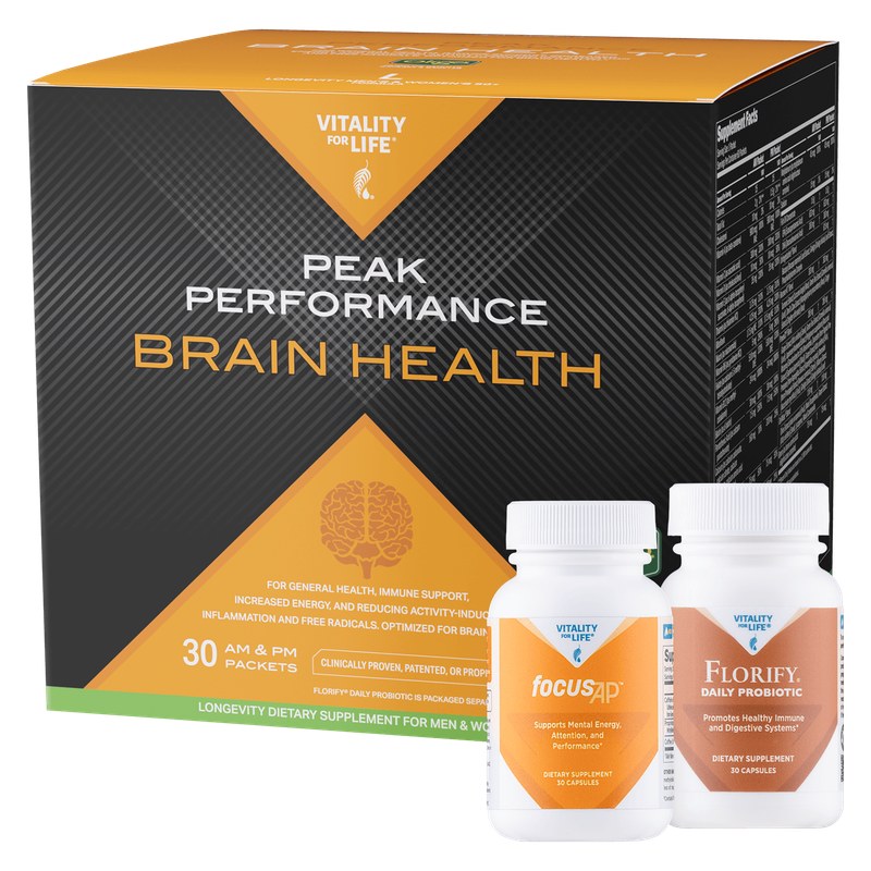 Conjunto Peak Performance para el cerebro y la función cognitiva, producto oficial de Melaleuca