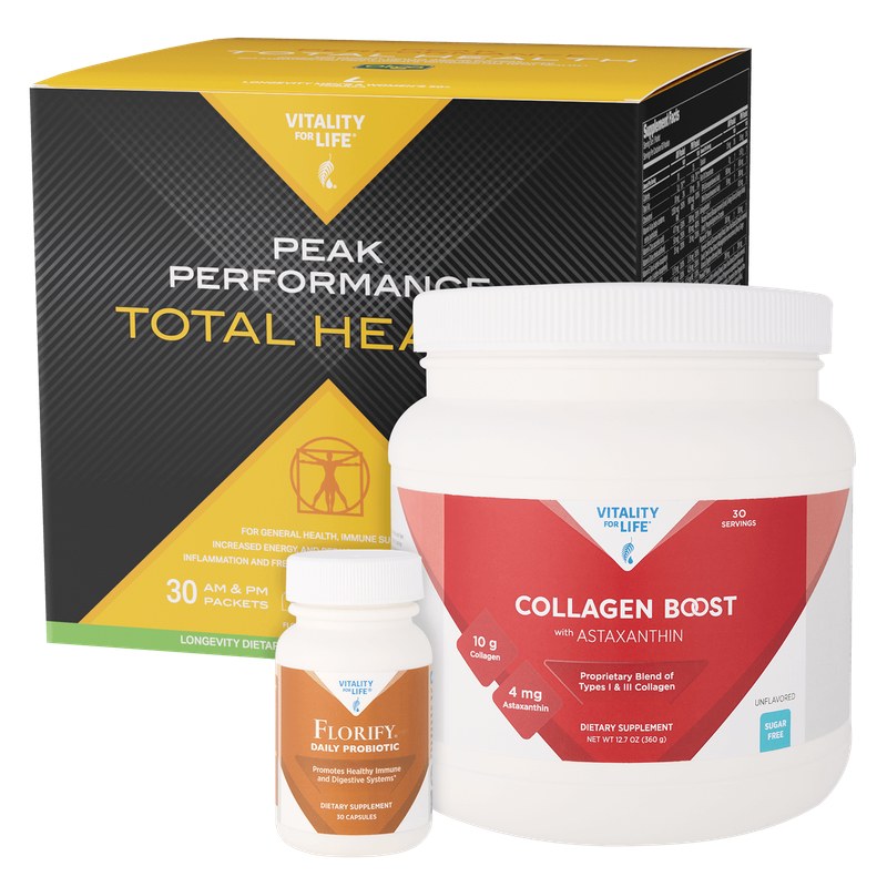 Conjunto colágeno para la salud total, producto oficial de Melaleuca